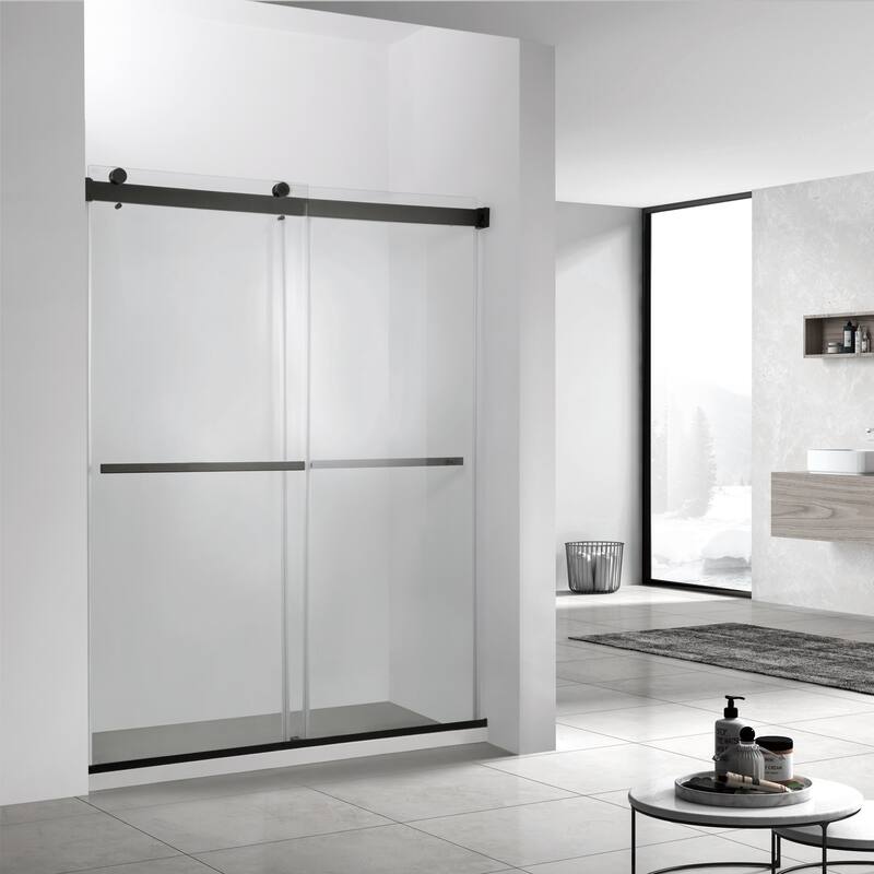 Miseno MSD-SPEZ-6476-BP Spezia 76" High x 64" Wide Bypass Frameless