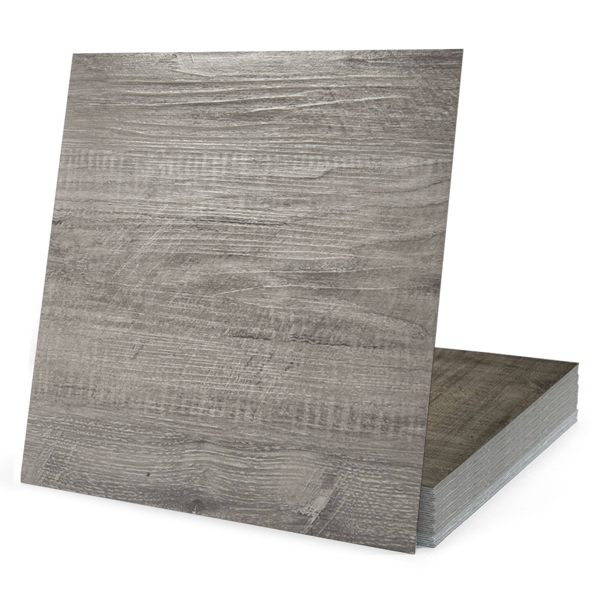 Art3d 12'' X 12'' WoodLook Peel and Stick Vinyl Floor Tiles,30 Pcs,30