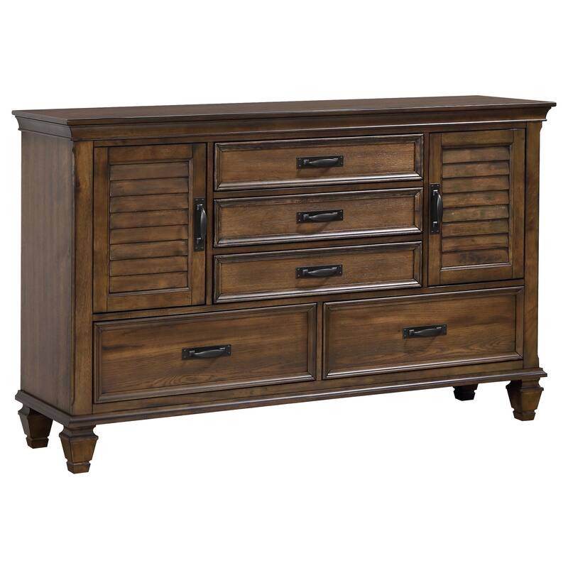 Franco 4-Piece Storage Platform Bedroom Set