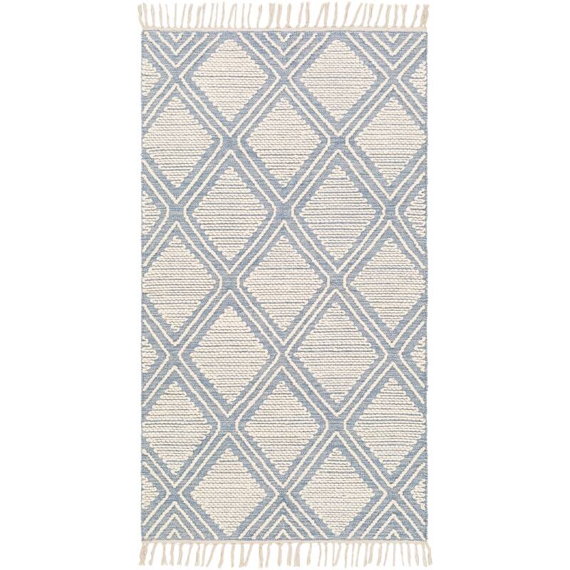 Livabliss Malia Handmade Moroccan Trellis Area Rug