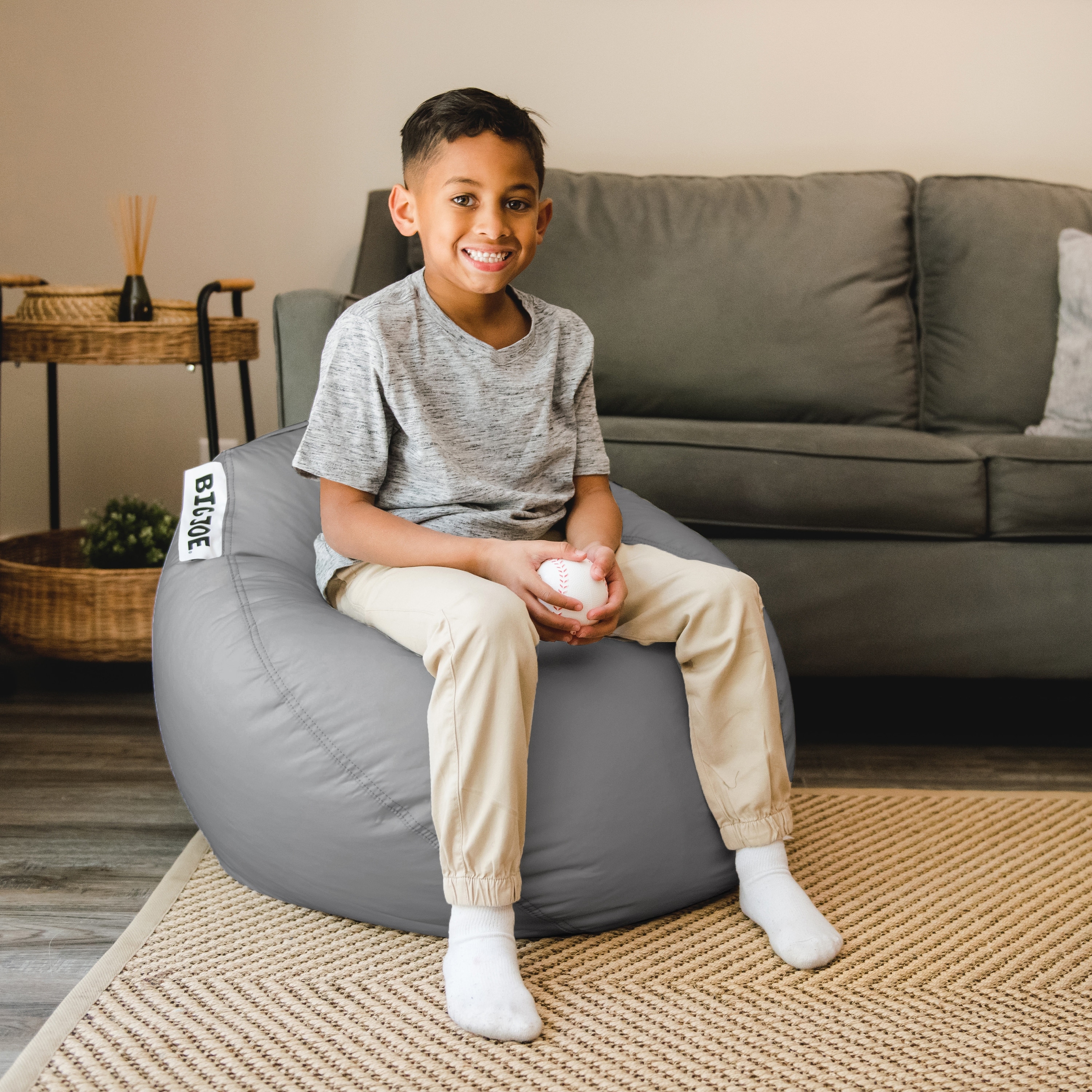 Big joe lux shop slalom bean bag chair