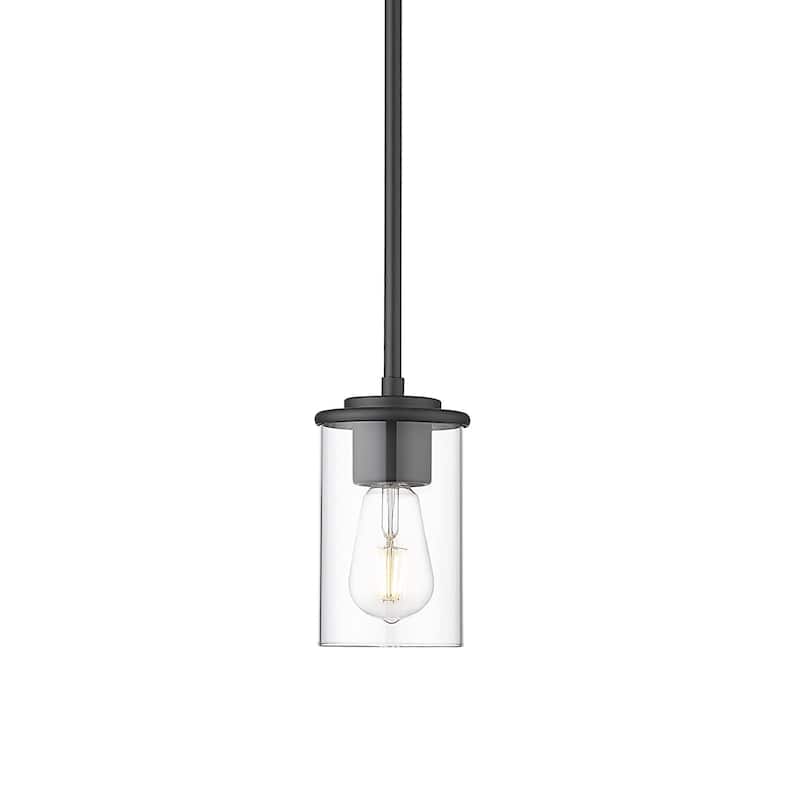 Z-Lite 742MP Thayer 5" Wide Mini Pendant - Matte Black