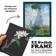 preview thumbnail 87 of 118, Orchid on Slate III -Framed Print w/glass-Cherry Red