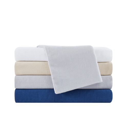 Coastal Living Cotton Linen Blend Sheet Set