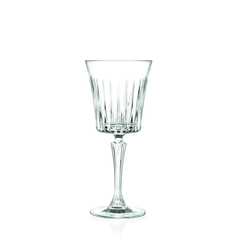 Majestic Gifts Inc. Glass Stemmed Wine Goblets -7 Oz.-Set/6