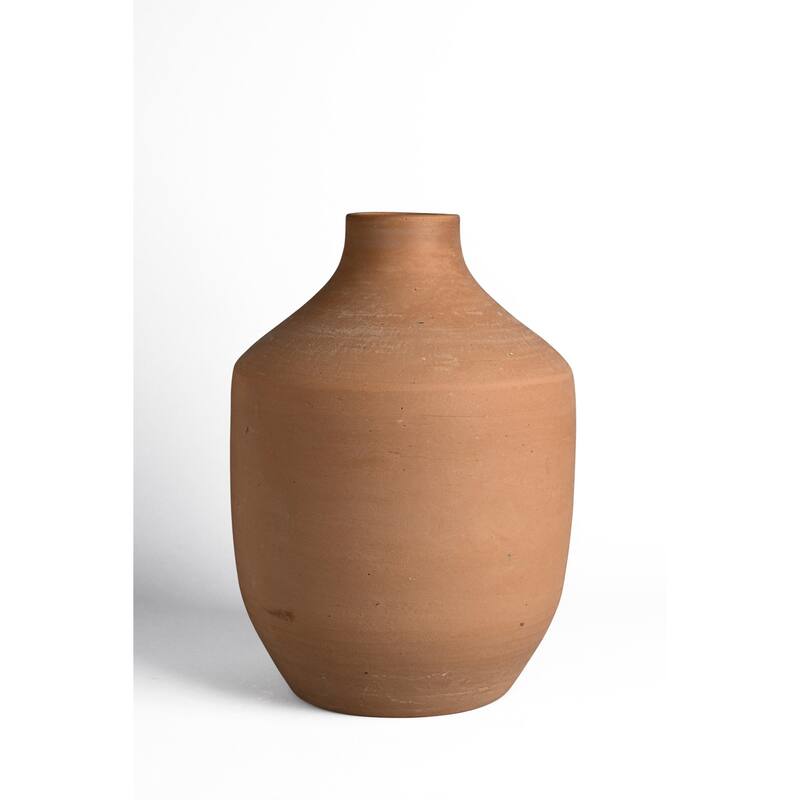 Terracota Vase11.8"H - Natural Terracotta