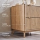 preview thumbnail 8 of 20, Modern Fluted 2 Drawer Lateral File Cabinet, Office Storage Cabinet
