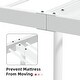 preview thumbnail 8 of 10, Yoneston Easy-to-assemble Metal Twin Platform Bed Frame with Under-bed Storage