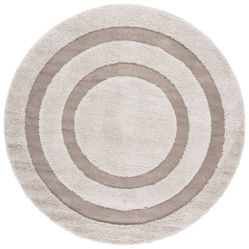 SAFAVIEH Florida Shag Antigoni Border 1.2-inch Thick Rug