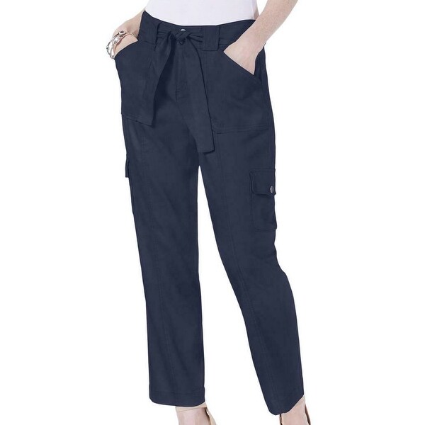 tie waist cargo pants