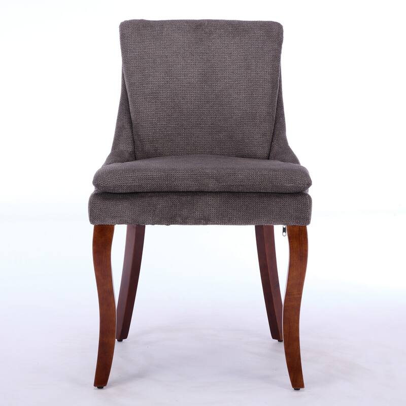 Modern Double-layer Dining Chairs Set of 2