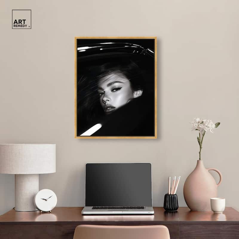 Depth of Her Eyes Canvas by Art Remedy