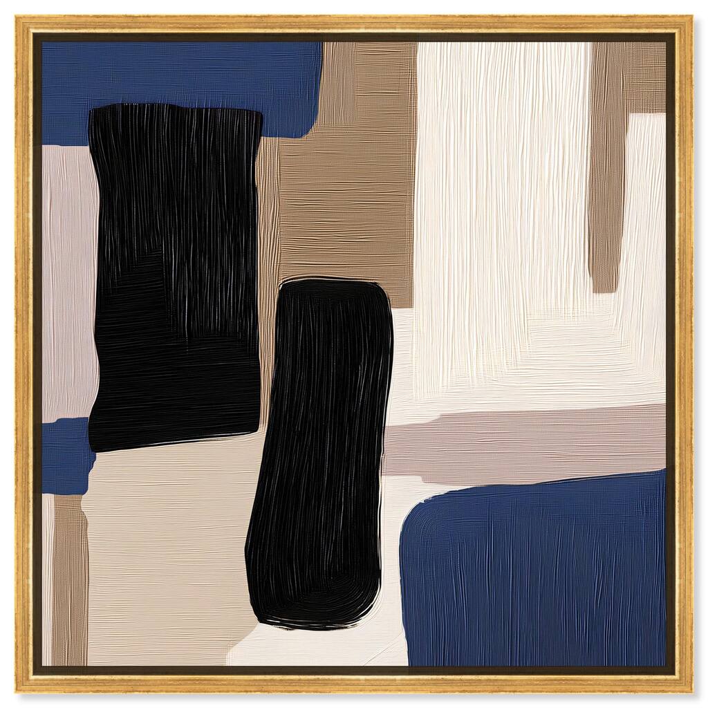 Blue Quietude I Canvas by Art Remedy