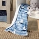 preview thumbnail 3 of 5, Lambs & Ivy Little Skipper Soft Luxury Nautical Sailboat Fleece Baby Blanket