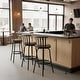 preview thumbnail 3 of 8, Homylin Swivel Bar Stools Set of 3 for Home Kitchen - N/A