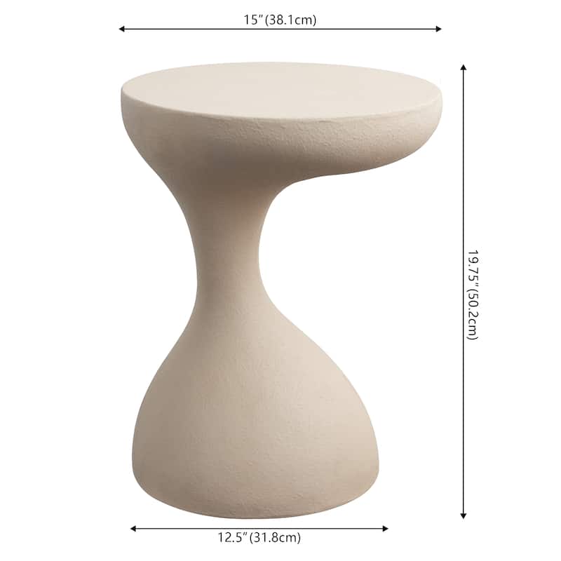 Boracay 19.75" Indoor/Outdoor Resin Drink Table