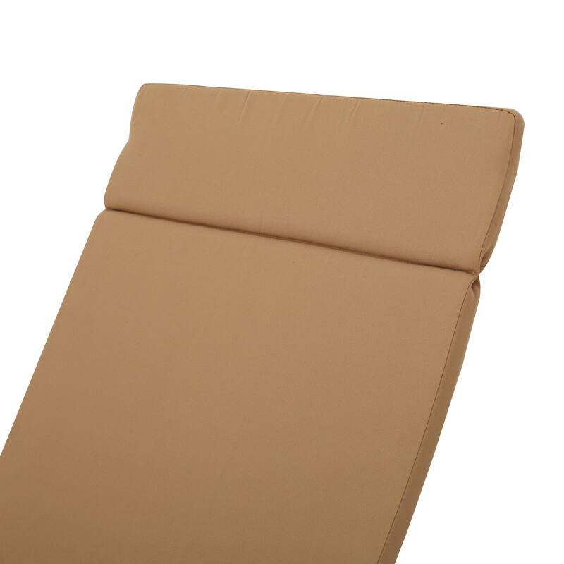 Salem Outdoor Chaise Lounge Cushion by Christopher Knight Home