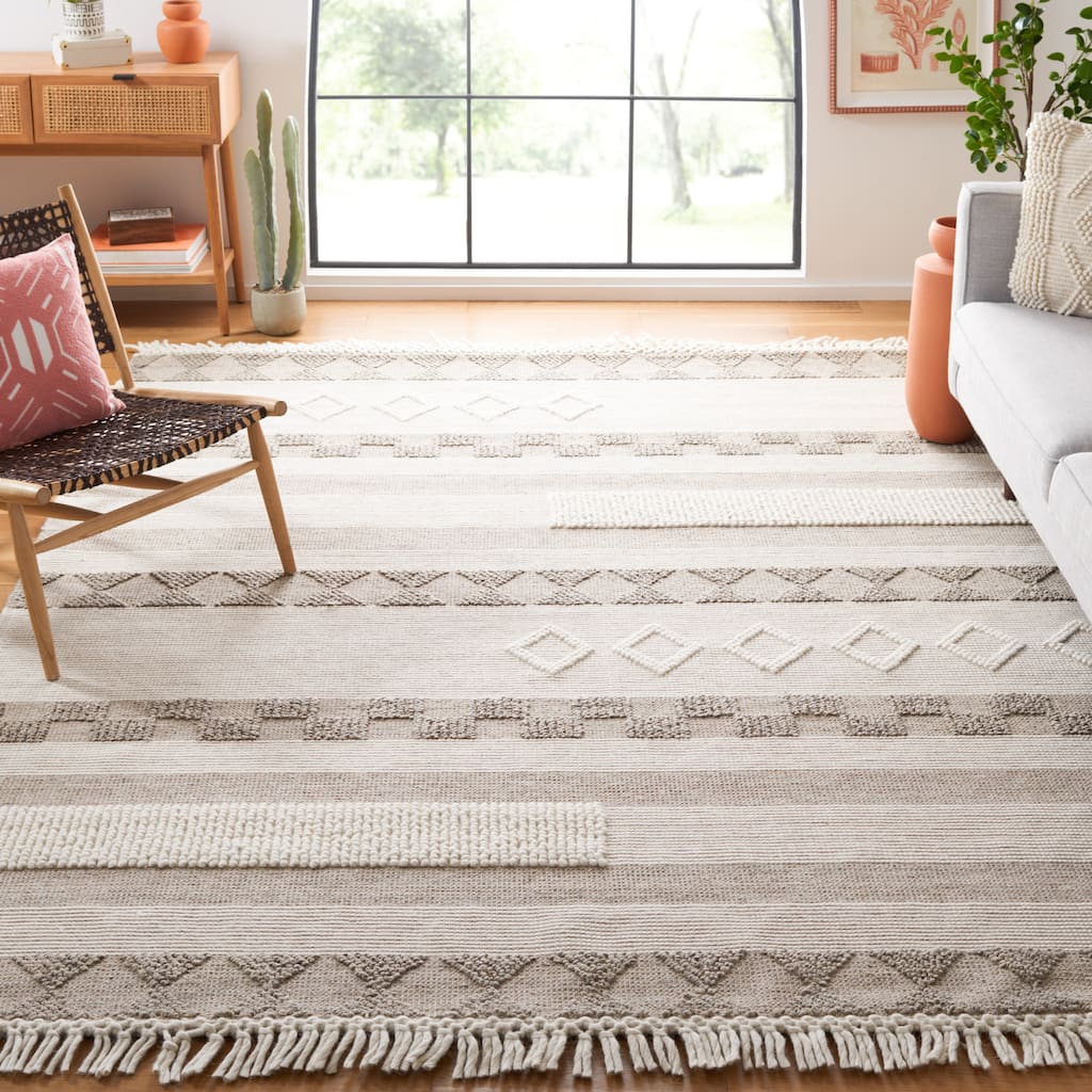 SAFAVIEH Handmade Vermont Melissia Transitional Wool Rug