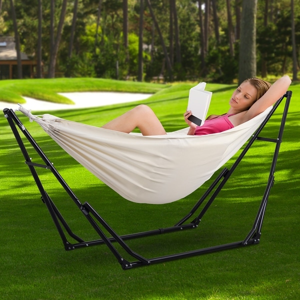 2 in 1 Hammocks Portable Convertible Hammock Swing Chair