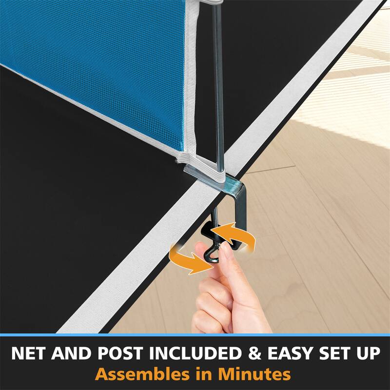 7*4ft Mid-Size Ping Pong Conversion Top Foldable,Table Tennis Table Top