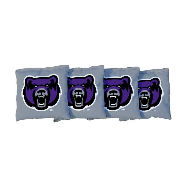 slide 2 of 3, Central Arkansas UCA Bears Grey Cornhole Bags All-Weather Resin Filled
