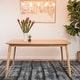preview thumbnail 1 of 8, Christopher Knight Home Nyala Wood Dining Table Natural Oak