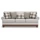 preview thumbnail 4 of 4, Signature Design by Ashley Meadowview Light Gray/Brown Sofa - 99"W x 40"D x 41"H