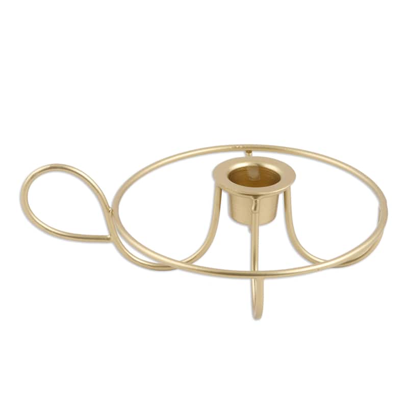Novica Handmade Twisted Delight Iron Candle Holder