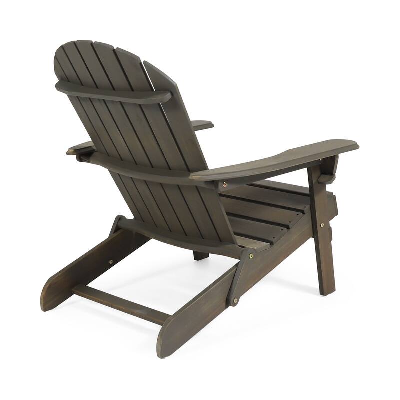 Malibu Outdoor Wood Folding Adirondack Chairs (Set of 4) by Christopher Knight Home