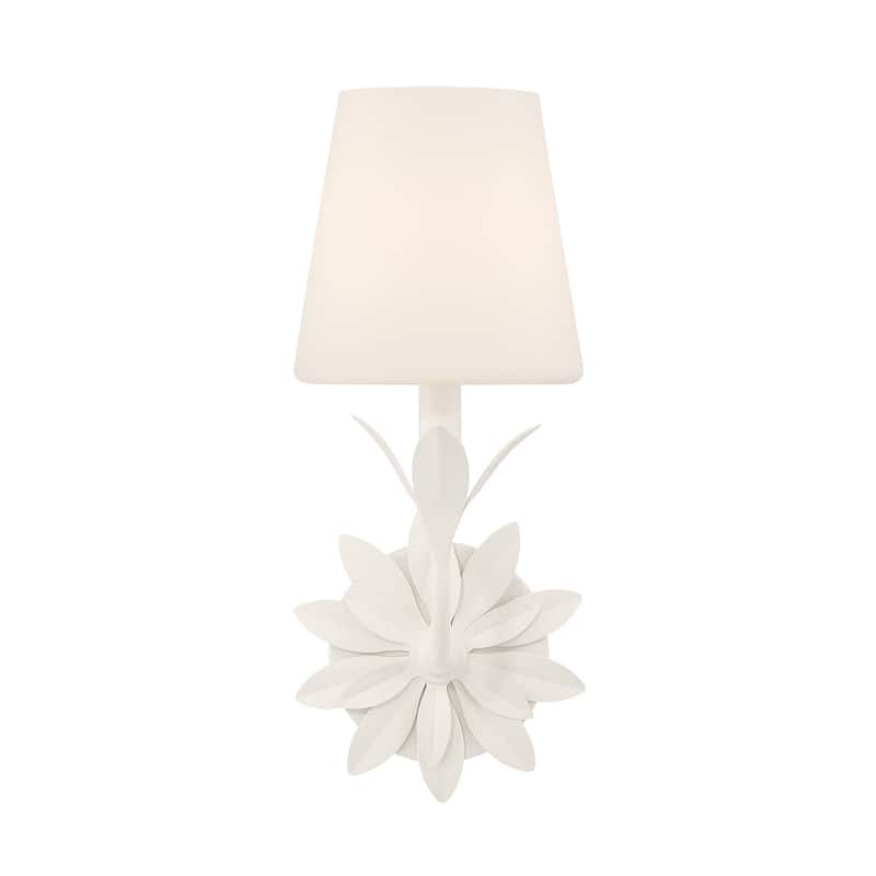 Crystorama Lighting Group 571-OP Broche 15" Tall Wall Sconce