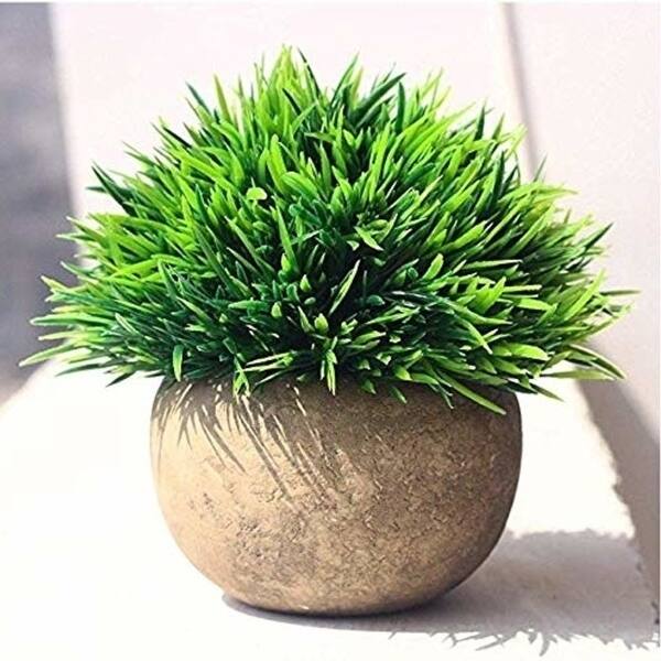 Shop Artificial Plant For Home Decor Grass Lovely Fake Plants In