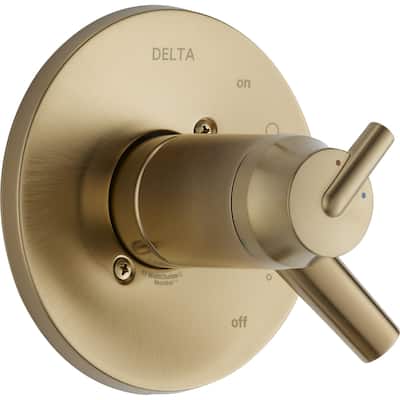 Delta TempAssure 17T Series Dual Function Thermostatic Mixing Valve Trim