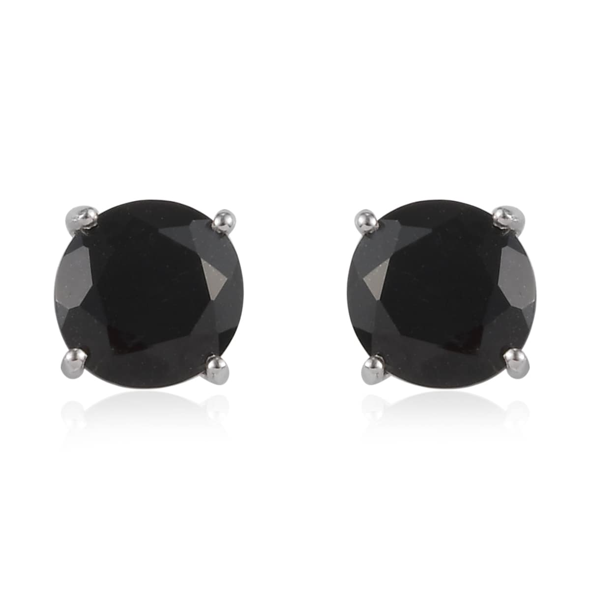 Black Spinel Stud Earrings 2024 www.alhudapk