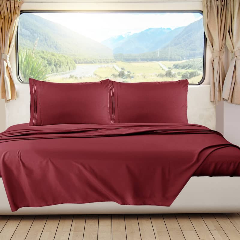 Empyrean Hotel Luxury 6 Piece Sheet Set - Super Soft Bedding Sheets & Pillowcases