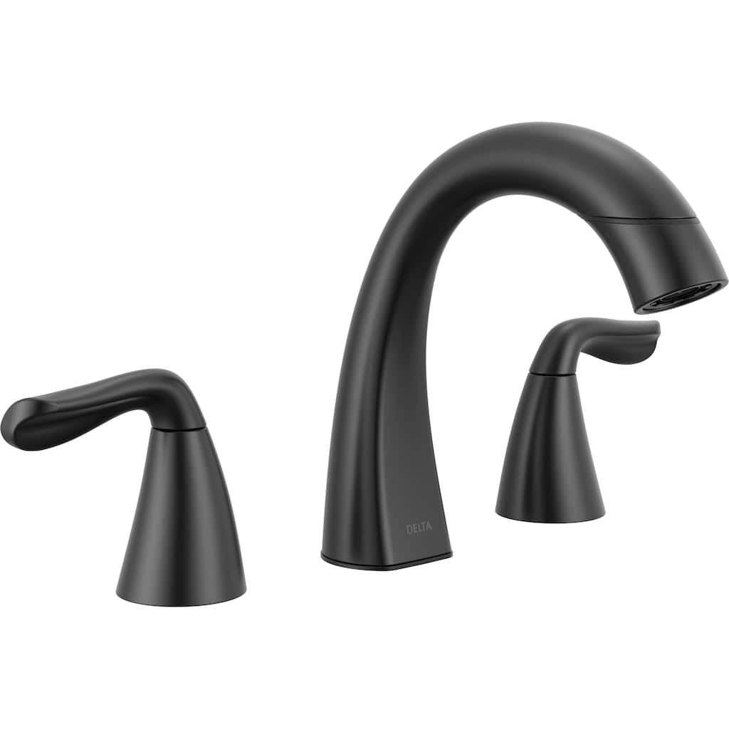 Delta 35840LF-PD Arvo 1.2 GPM Widespread Bathroom Faucet with Pull
