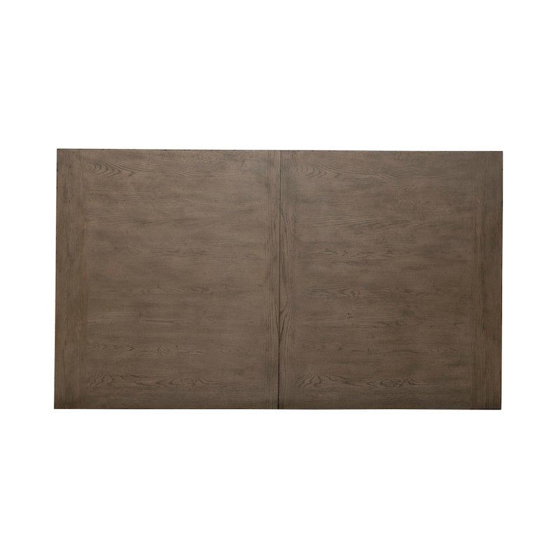 Americana Farmhouse Dusty Taupe Rectangular Table Set with Dining Chairs Various Options