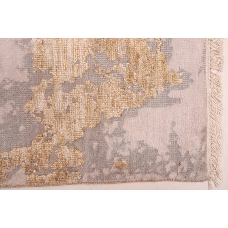 ECARPETGALLERY Hand-knotted Legacy Grey Silk, Wool Rug - 9'0 x 12'0