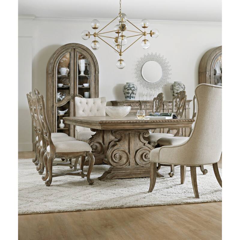 Hooker Furniture 5878-75411-80-SINGLE Castella 24" Wide Wood, Resin