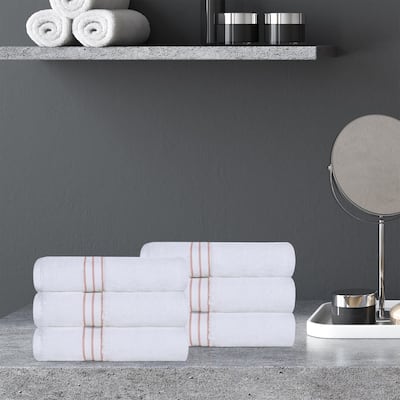 Turkish Cotton Heavyweight Hand Towel Set of 6 by Superior