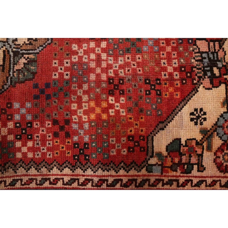 ECARPETGALLERY Hand-knotted Konya Anatolian Red Wool Rug - 4'7 x 9'9