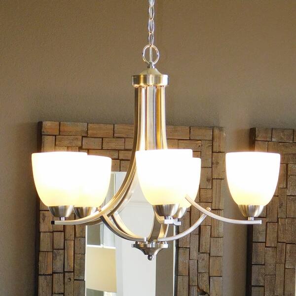 slide 1 of 1, Stefan 5-Light Chandelier