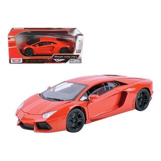 Lamborghini Aventador Lp700 4 Orange 1 18 Diecast Car Model By Motormax Overstock Com Shopping The Best Deals On Die Cast
