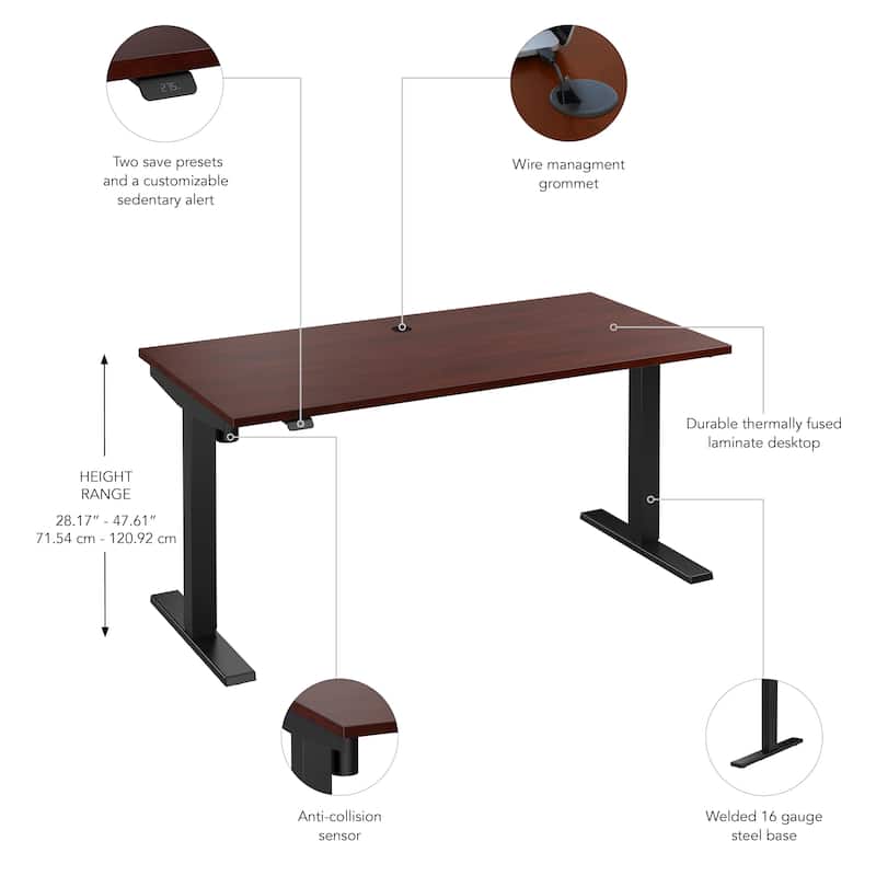 Bush Business Furniture Move 40 Series 60x30 Adjustable Standing Desk