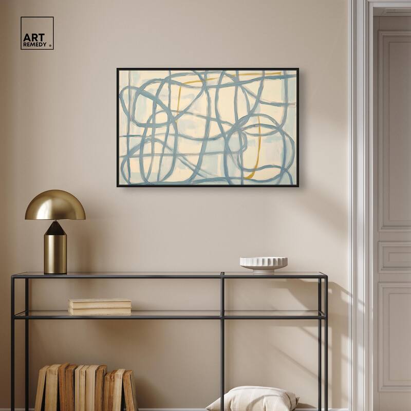 Unbroken Line II Canvas by Art Remedy