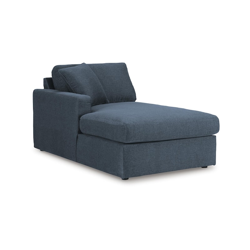 Signature Design by Ashley Modmax 5-Piece Double Chaise with Audio Consoles - 144"W x 68"D x 36"H