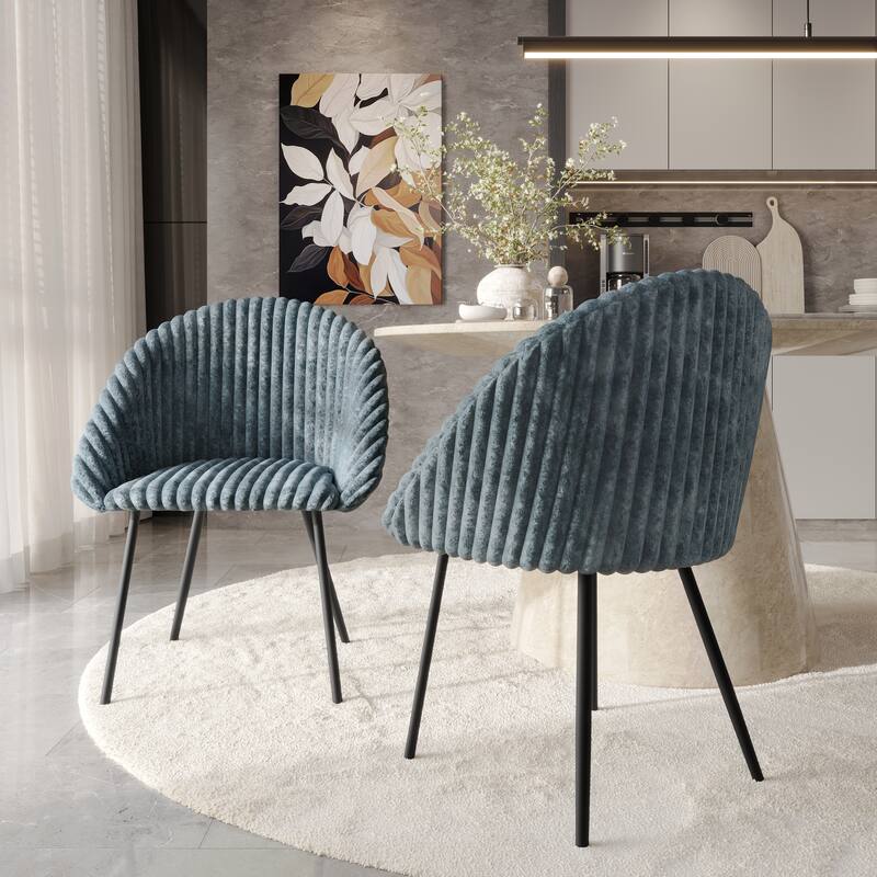 CraftPorch Mid Century Modern 2-Piece Dining Chair