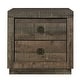 preview thumbnail 6 of 15, 3-Piece King Size Farmhouse Platform Bed Set - Includes Bed and 2 Nightstands, Rustic Brown