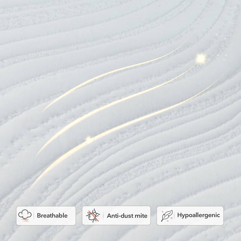 Sweetnight 10-inch Hybrid Memory Foam Innerspring Mattress