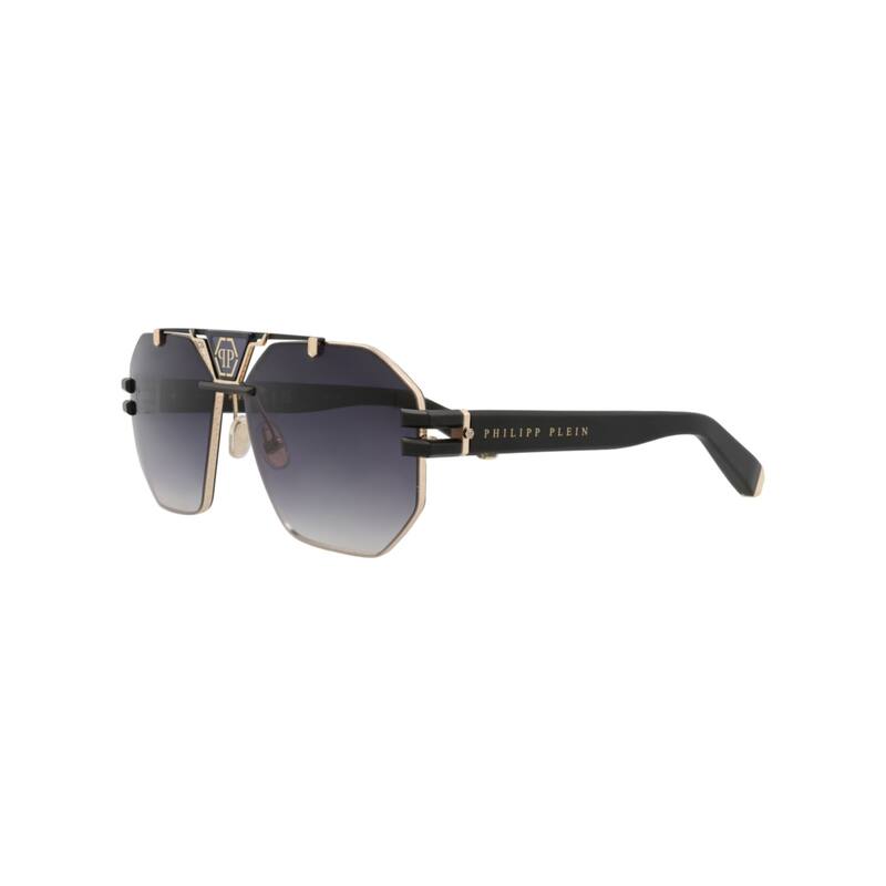 Philipp Plein Aviator-Frame Titanium Sunglasses