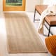 SAFAVIEH Natural Fiber Oceana Herringbone Seagrass Rug - 2'6" x 16' Runner - Natural/Beige